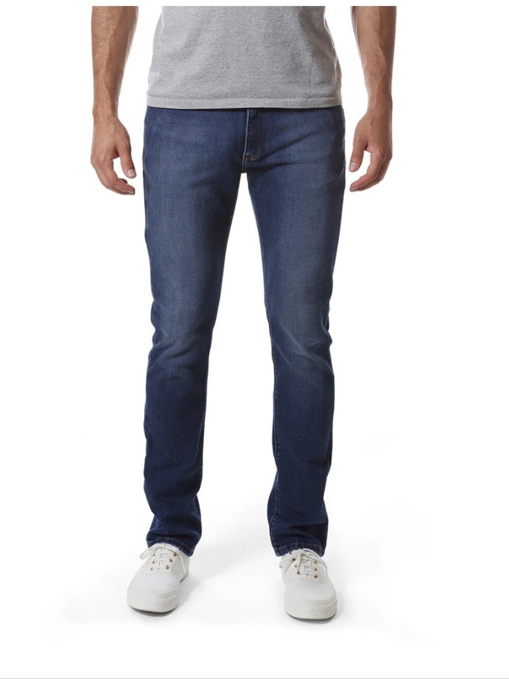 New Mott & Bow Slim Oliver Best Selling Medium Blue Mens Jeans 36x32